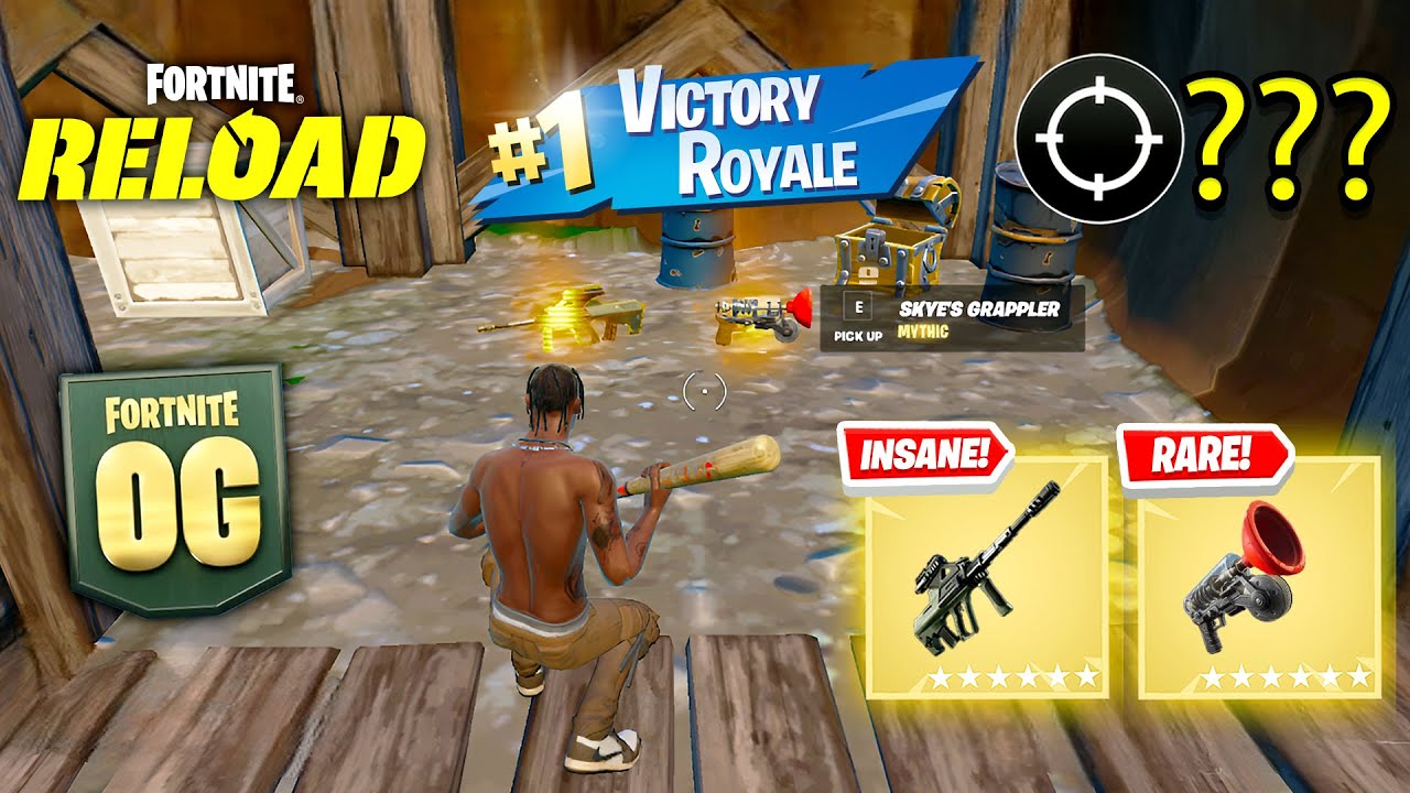 OG Fortnite Reload | High Kill Gameplay | Keyboard & Mouse