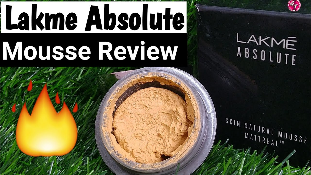Best Foundation for indian women | Lakme Absolute Mousse Foundation