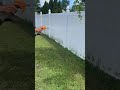 Clear Choice Exterior Cleaning white vinyl fence soft wash