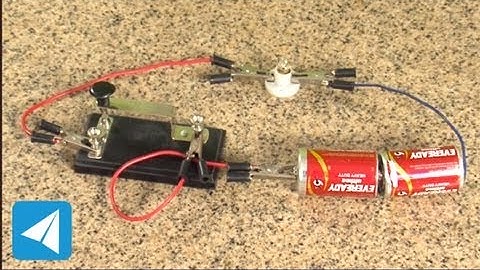 Connecting devices using an electric circuit diagram | Electricity | Physics