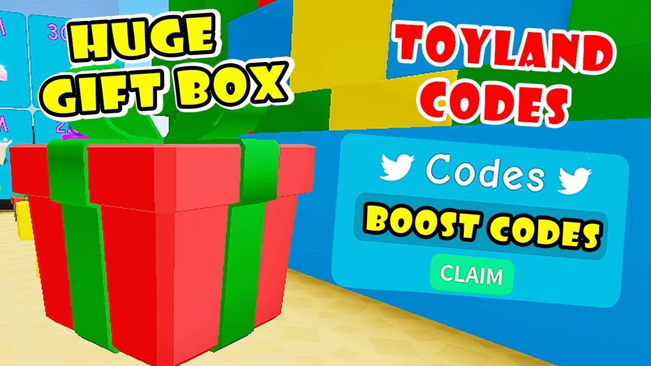 2-new-secret-toy-boost-codes-breaking-huge-gift-box-legendary-hats-unboxing-simulator