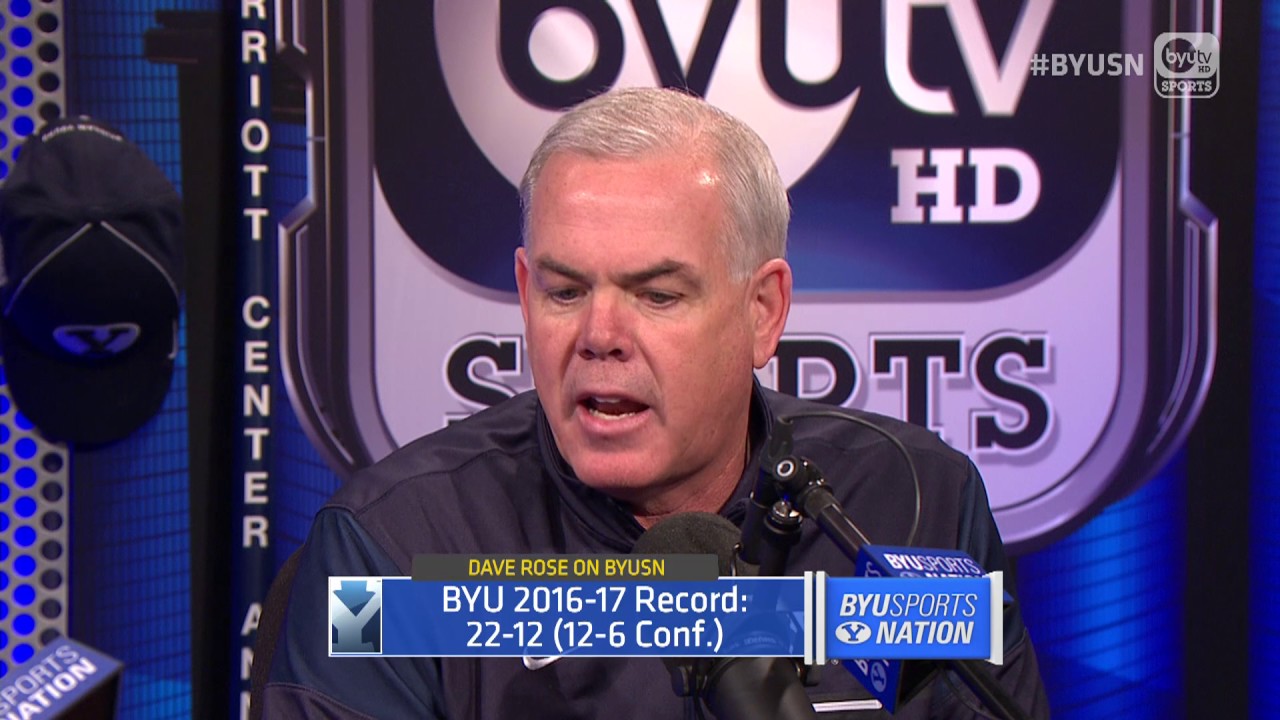 Coach Dave Rose on the 2016-17 Season