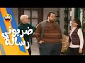 طريقة التواصل الاجتماعي من زمان كانت الدق على الحيط عيلة 8 نجوم 
