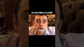 He tried warning us in 2008...