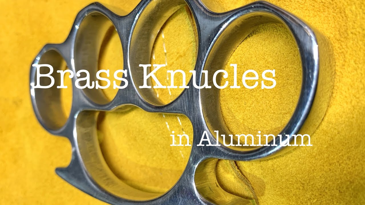 Brass Knuckles Strip and Polish Aluminum
