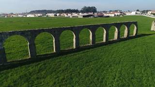 Aqueduto Séc.XVIII – Monumento Nacional Póvoa de Varzim, Portugal