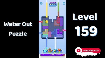 Water Out Puzzle Level 159 Walkthrough 💧 | Step-by-Step Solution | SolutionGuruji