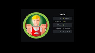 Buff - HackTheBox حل بوكس