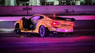 *Caught On Camera* Awful 140mph Camaro Wreck Kills Three, Injures Several | Houston