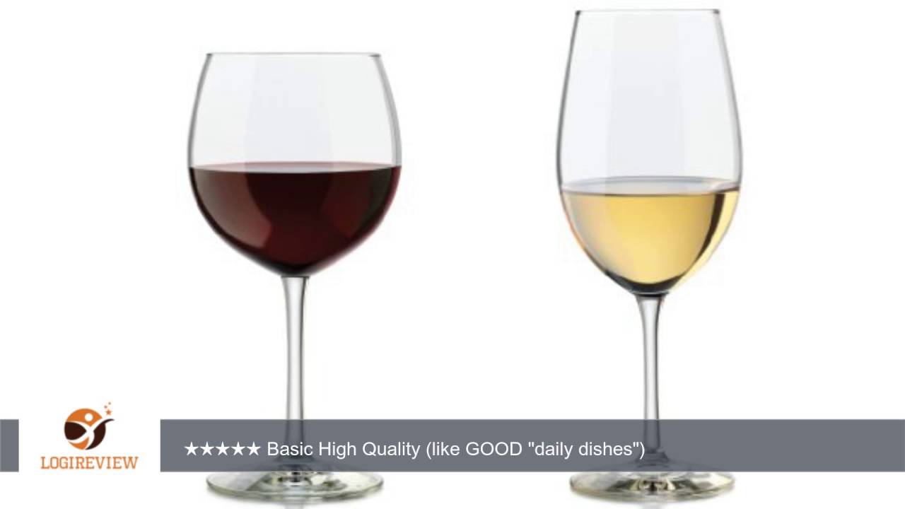 Libbey 12-Piece Vineyard Reserve Wine Glass Set, Clear | Review/Test