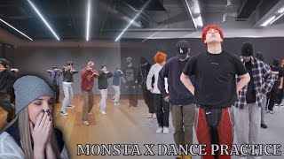 MONSTA X 몬스타엑스 - Love Killa l Rush Hour l DRAMARAMA l Beautiful Liar Dance Practice Reaction