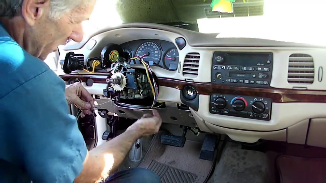 Impala Multifunction Switch Removal - YouTube ford wiring connectors 