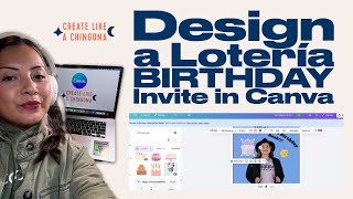 Design a Lotería-Style Birthday Invite in Canva | Beginner Friendly