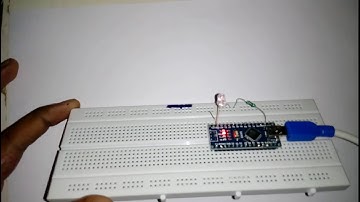 Blinking of LED ARRAY with Arduino Nano