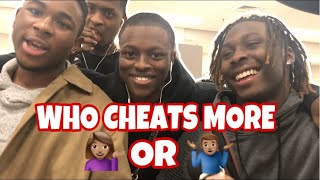 WHO CHEATS MORE? GUYS OR GIRLS | PUBLIC INTERVIEW | HIGH SCHOOL EDITION 📚