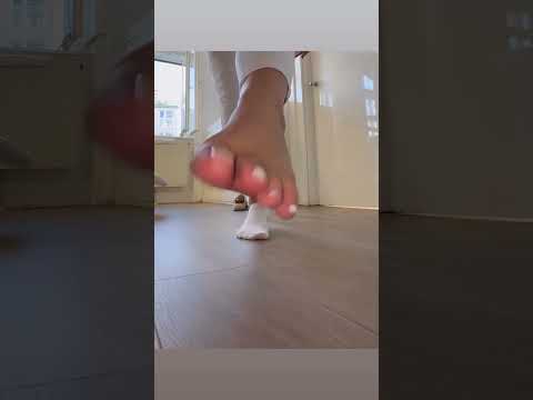 How to put on socks without hands! 🧦✨