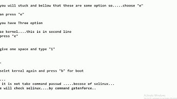 how to break root password in  rhel-6