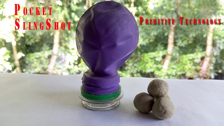 Make A Pocket Slingshot | Super Shooters | using Primitive Technology