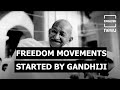 5 major freedom movements initiated by mahatma gandhi  english newj