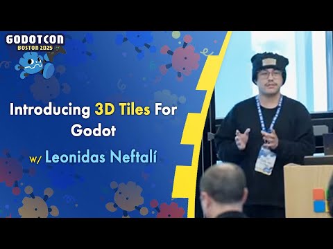 Introducing 3D Tiles For Godot Leonidas Neftalí GodotCon 2025
