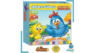 Quebra Cabeça Madeira Galinha Pintadinha Nig Brinquedos Rrprodutos