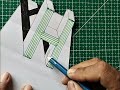"How to Draw 3D Letter H in Style: Simple Tricks for Professional 3D Art"