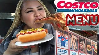 Costco Food Court / MUKBANG