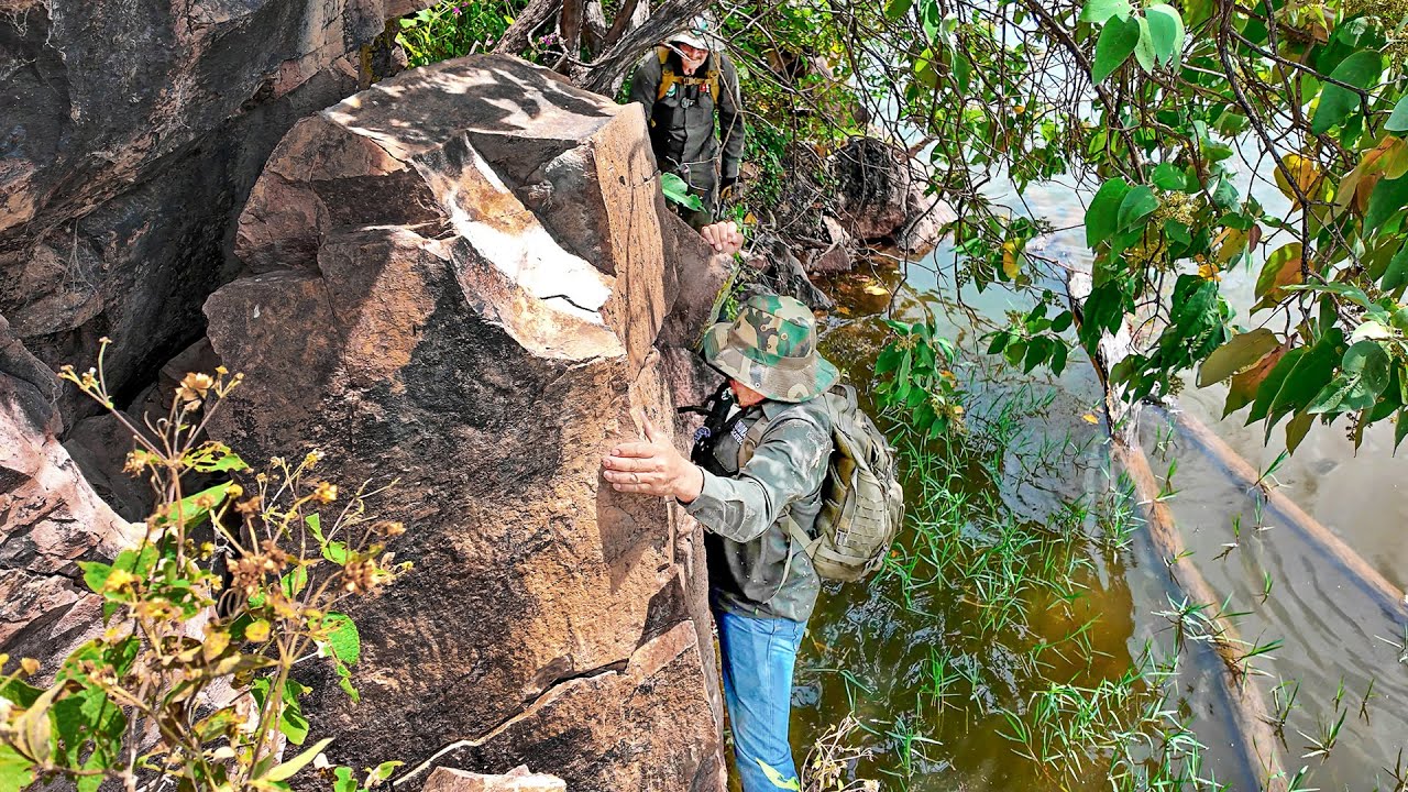 CAE al AGUA de la PRESA gran SUSTO para ROMUALDO