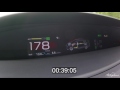 2017 Toyota Prius (122 PS): Acceleration 0 - 180 kph / 0 - 112 mph - Autophorie