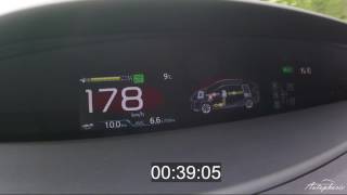 2017 Toyota Prius (122 PS): Acceleration 0 - 180 kph / 0 - 112 mph - Autophorie