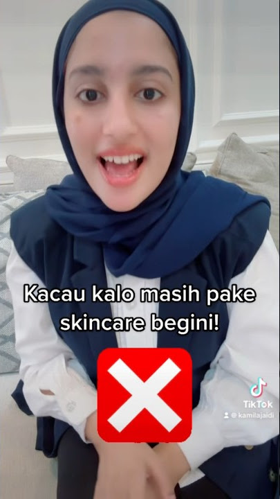 Hayo siapa yg masih pake skincare begini?? Salah besar yaah! #skincare #tips #dokter #skincaretips