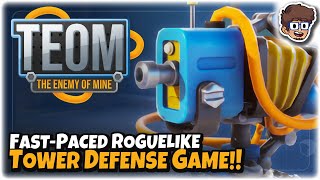 Fast-Paced Tower Defense Roguelike!! | Let&#39;s Try TEOM: The Enemy Of Mine