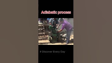 Adiabatic process physics #shorts #physics #science