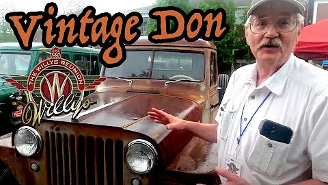 Vintage Don's Willys Truck at Spring Willys Reunion 2022