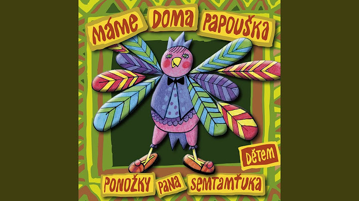 Máme doma papouška