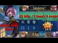 Fanny god  mythic rank  mobile legends  flyingcolors tv