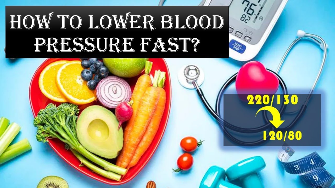 Simple Tricks To Lower Blood Pressure l Naturally At Home - YouTube