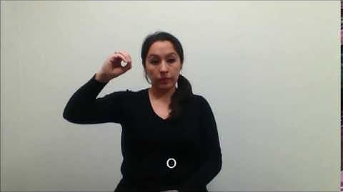 Handshape O Captioned