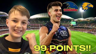 CROWS SMASH WEST COAST BY 99 POINTS! | 2024 AFL Matchday Vlog