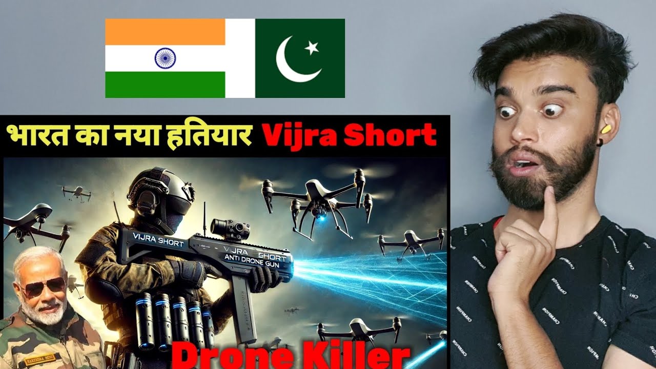 Vajra Short Anty Drone Gun Reaction By Pakistani Boys Reaction  