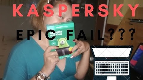 Kaspersky Epic Fail???