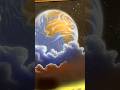 African Sunset #landscapeart #art #arttutorial #earthart #clouds #artafricain #painting #howtodraw