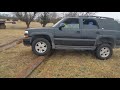 2004 Tahoe Z71 doing the obstacle course