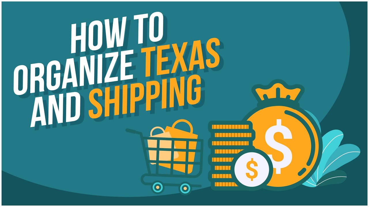 HOW TO Organize Taxes & Shipping YouTube