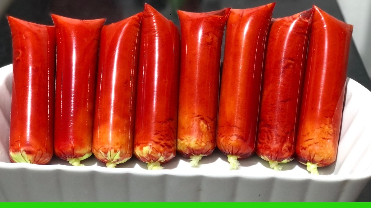 🚨NOVIDADE! GELADINHO ECONÔMICO E CREMOSO(maçã verde com calda de morango)