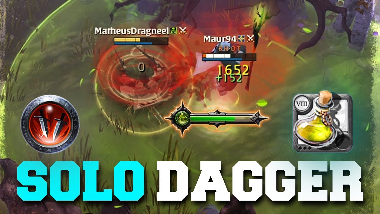Solo Dagger Pair INSANE PVP | Albion Online