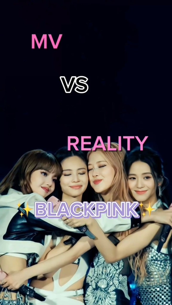 BLACKPINK - MV vs REALITY ? #jisoo #jennie #lisa #rosé #blackpink #shorts