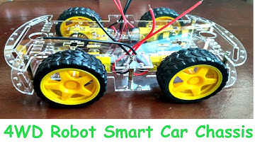 How to Assemble a 4WD Robot Smart Car Chassis Kit