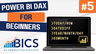 Celebrity Power BI DAX for Beginners #5: Date Time Functions - Today/Now, Datediff, Year/Month/Day, Eomonth Profile