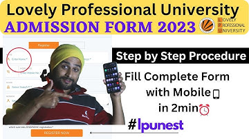 LPUNEST FORM FILLING 2023 | lpunest application form 2023 | lpunest exam form | lpunest form 2023